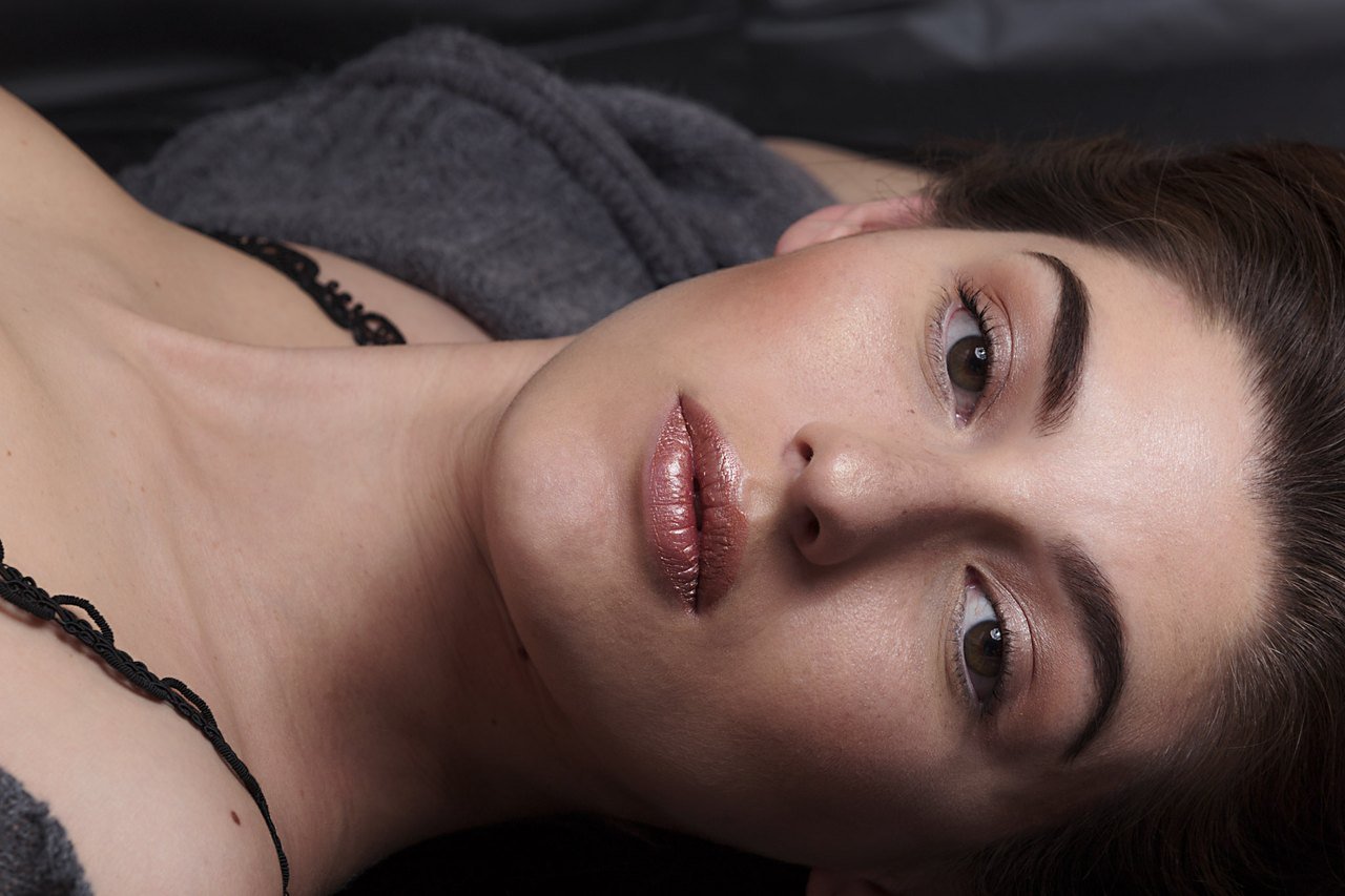 Portrait in soft key light, personal photography